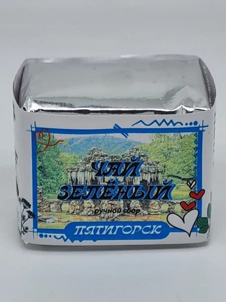 Чай зеленый ручной сбор 40гр Пятигорск