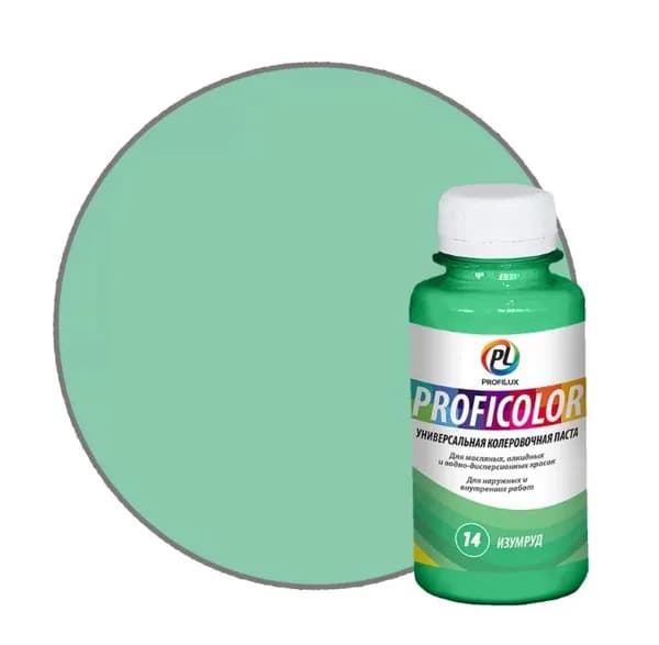 Колорант универсальный Profilux Proficolor 14 изумруд 100 мл.