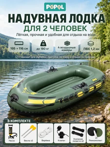 Лодка, 195 см