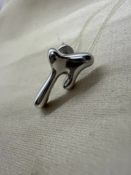 Silver&Gold Zone Серьги ювелирные Серебро родированное 925 пробы