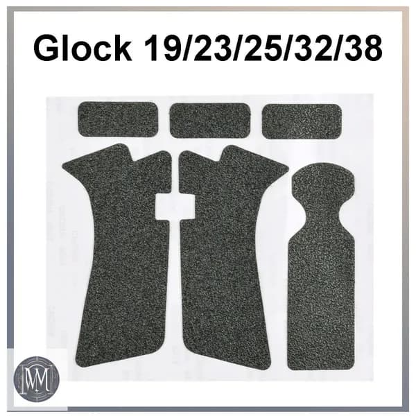 Резиновая матовая противоскользящая накладка на рукоять Grip Wrap Tape для Glock (подходит для моделей 19/23/25/32/38)