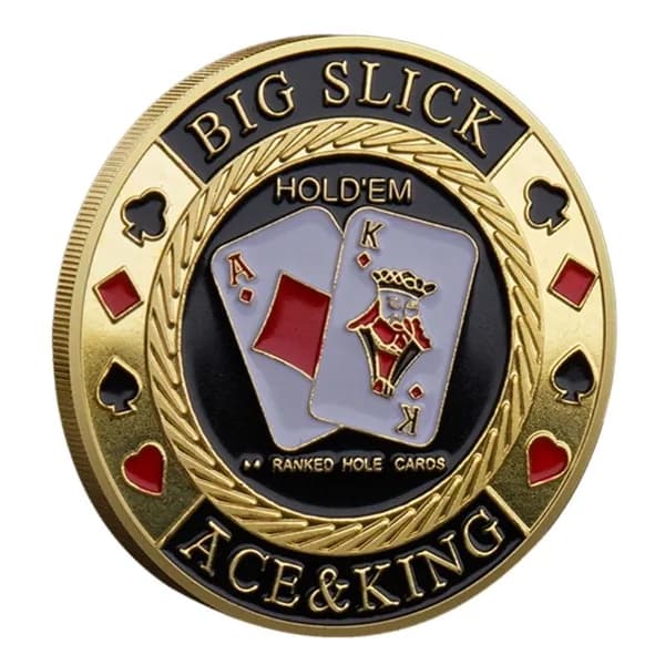 (1 штука) Покерные фишки и монеты-6