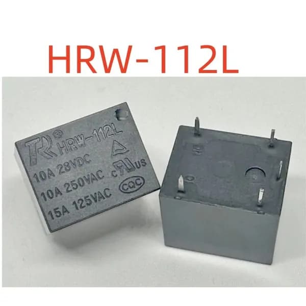 2pcs Реле HRW-112L 5-контактное SPDT, 15A 250V AC