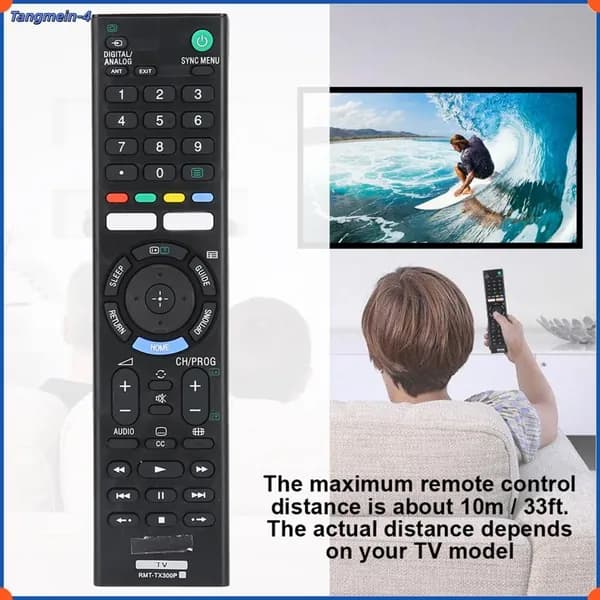 Дистанционный пульт для телевизора, идеальная замена Sony RMT-TX300P