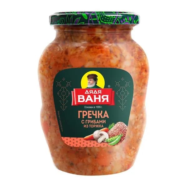 Гречка с грибами из Торжка Дядя Ваня 360г