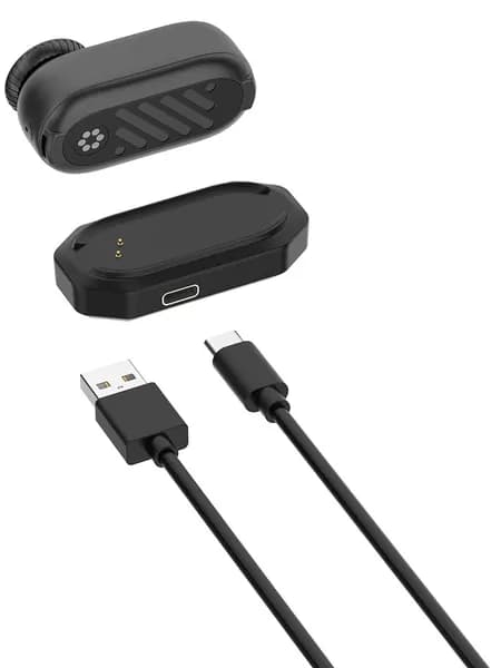 Магнитная зарядная станция для Insta360 GO 3 и GO 3S, чёрная, с разъёмом Type-C, длина кабеля 1 м