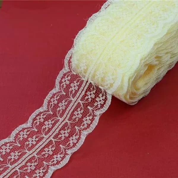 Кружевная лента шириной 4,5 см для декора и рукоделия