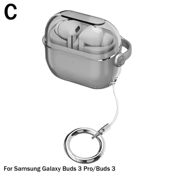 Чехол для наушников Samsung buds 3 pro с закрывающимся замком-шнурком, простой и красивый