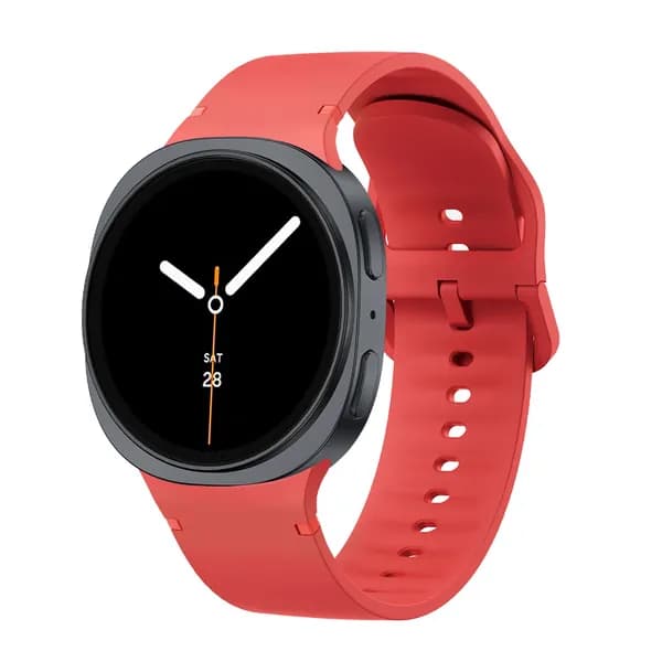 Двухцветный силиконовый ремешок для Samsung Watch 8 40 мм 44 мм, Спортивный ремешок унисекс для Samsung Watch 8Classic 46 мм