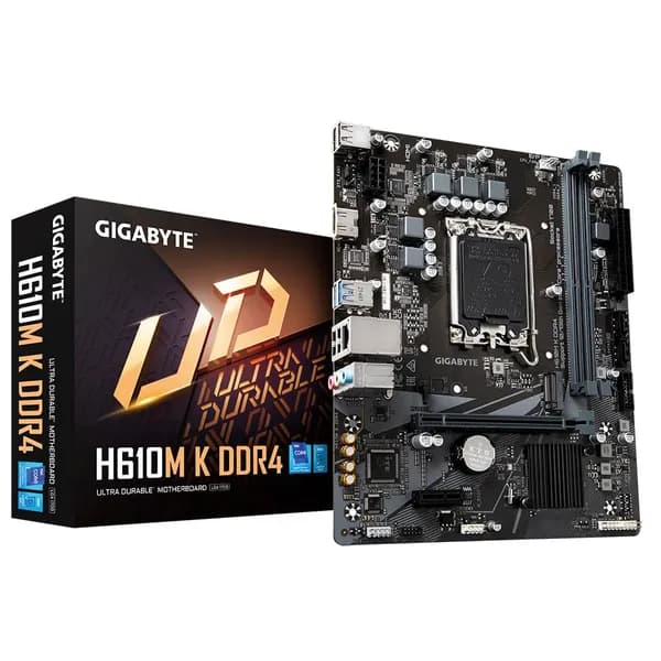Gigabyte H610M K LGA 1700 DDR4 Материнская плата