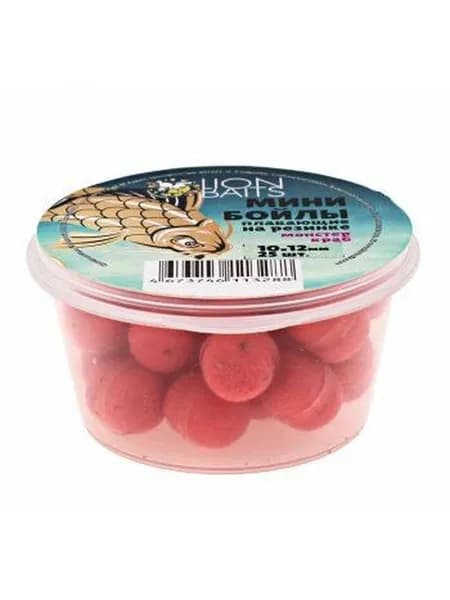 Мини бойлы плавающие на резинке LION BAITS Монстер краб 10х12мм 25шт