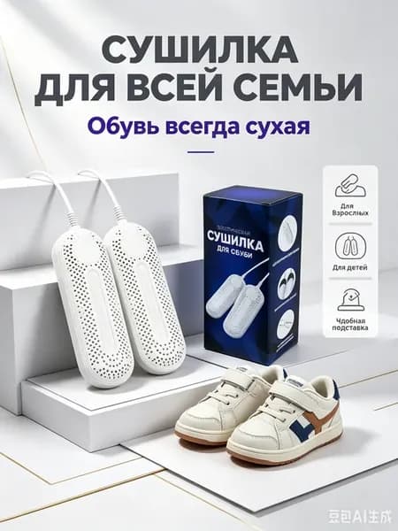 Сушилка для обуви электрическая с таймером