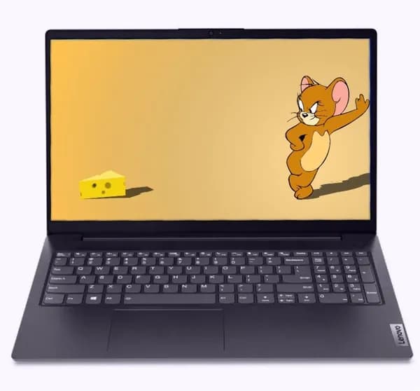 Lenovo Ноутбук 15.6", Intel Celeron N4500, RAM 4 ГБ, SSD 256 ГБ, Intel UHD Graphics, Windows Pro, черный, Русская раскладка