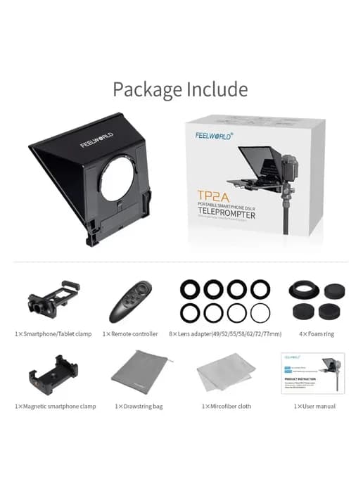 FEELWORLD TP2A портативный телесуфлер 8 дюймов