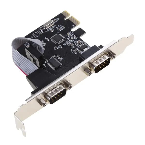 PCIe-адаптер RS232 с двумя последовательными портами