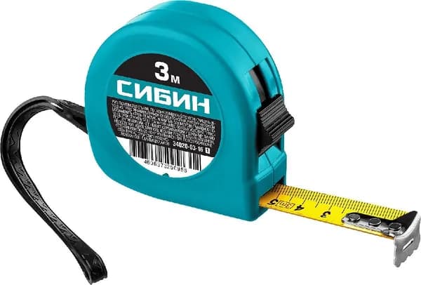 Рулетка СИБИН 3м х 16мм (34020-03-16_z01)