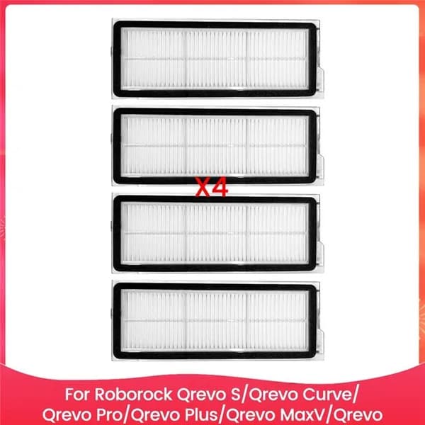 HEPA-Фильтр Для Робота-Пылесоса Для Roborock Qrevo S/Qrevo Pro