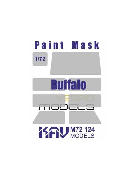 Окрасочная маска на Buffalo (Vespid) 1:72 KAV M72 124