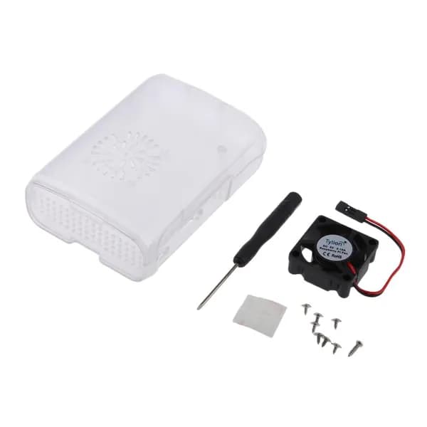 Компьютерный корпус Корпус для Raspberry Pi 2/3/B+ с вентилятором, разноцветный