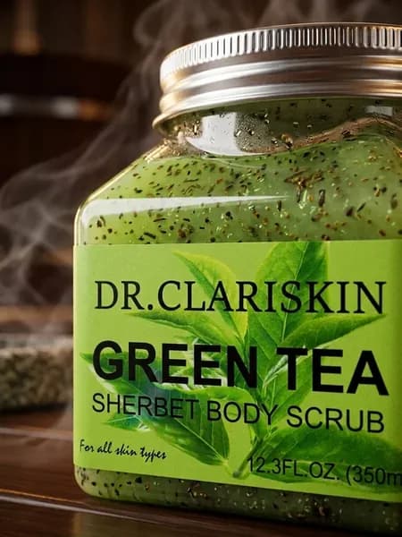 Скраб-щербет для тела Зеленый чай DR. CLARISKIN