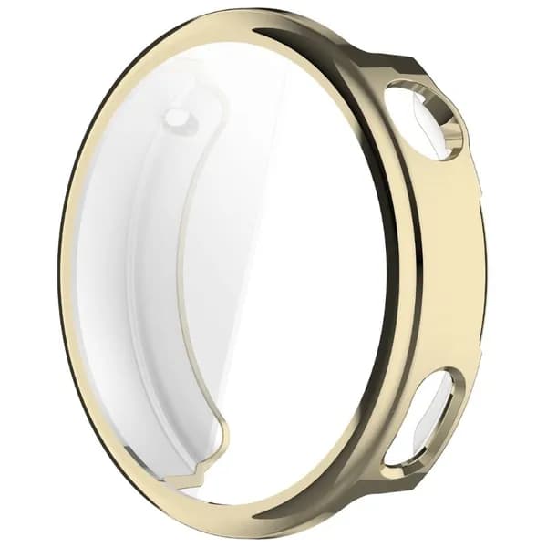 (1 шт.) Защитный чехол Xiaomi Watch S4 41 мм из ТПУ "все включено"-золотой
