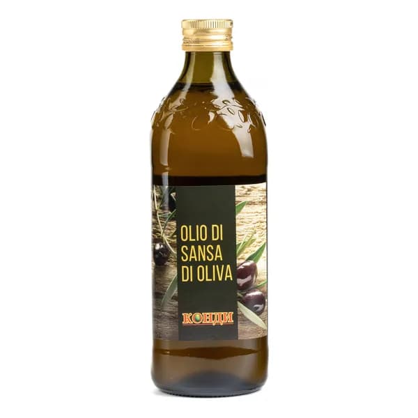 Масло оливковое "Конди" рафинированное Санса ди Олива, 1 л