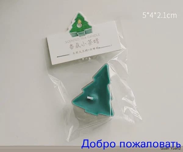 Свечи чайные "Северное полушарие Кедр", 2.1 см х 5 см, 1 шт
