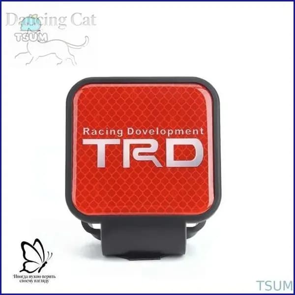 Эксклюзивный держатель с резиновой заглушкой 50х50 мм для фаркопа TRD