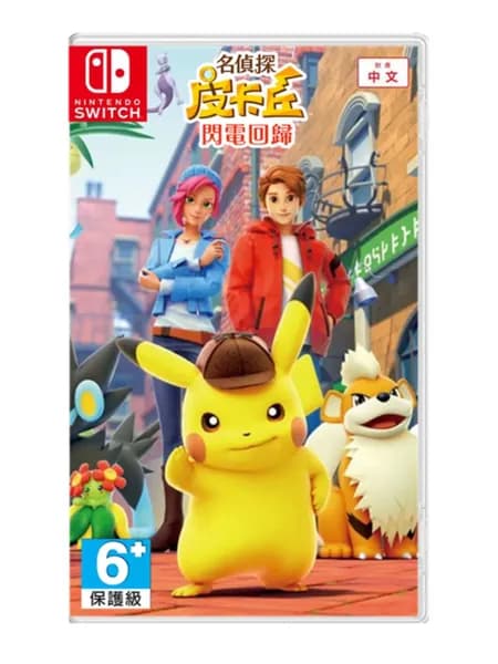 Игра Игра Detective Pikachu Returns (Nintendo Switch, Английская версия)
