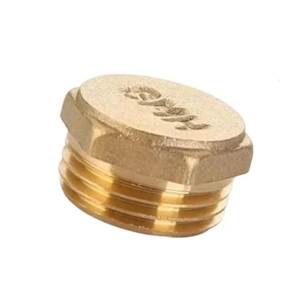 Латунный переходник для труб с наружной резьбой, 1/2"
