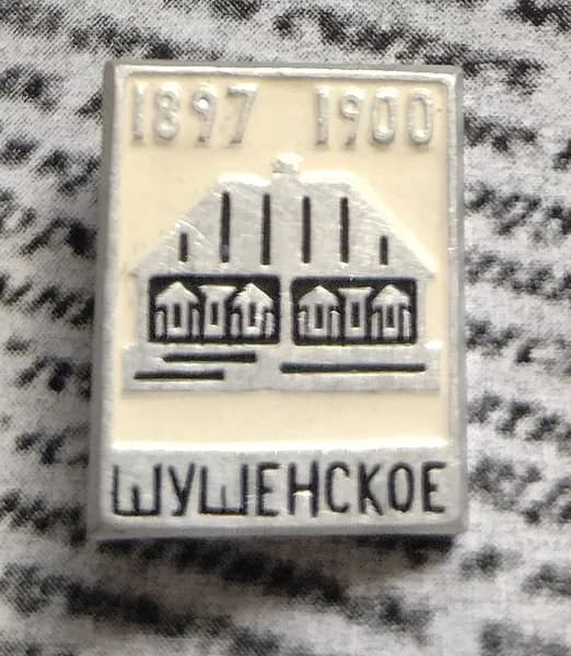 Значок СССР Шушенское