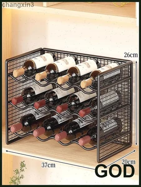 Винный шкаф, стойка для красного вина, винный шкаф из железа, различные размеры и модели