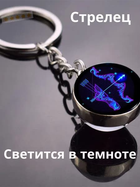 Светящийся Брелок для ключей, сумки, автомобиля