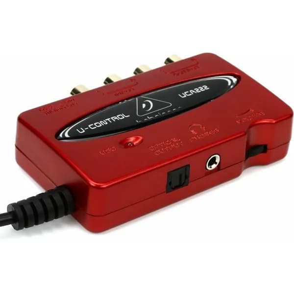 Внешняя звуковая карта с USB BEHRINGER UCA 222 U-CONTROL