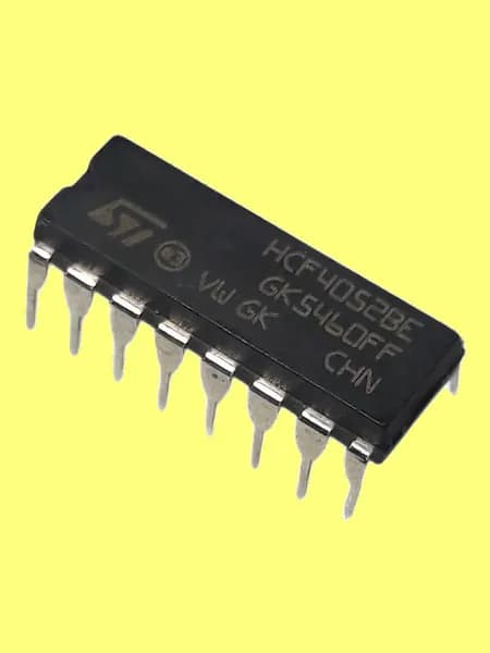 HCF4052BE микросхема