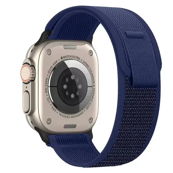 Ремешок для apple watch 44mm 45mm ultra 42 mm, браслет на часы apple watch. Сменный тканевый ремешок на липучке для умных часов, спортивный дышащий