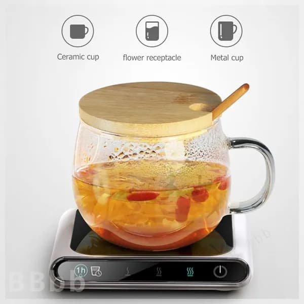 Подставка для чашки с USB-подогревом, 3 режима: 70 /90 /100 C