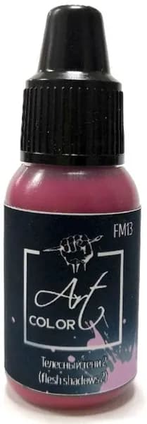 Pacific88 Art Color Flesh Modulation, Телесная Тени 2 (Flesh shadow 2), Краска акриловая для кисти, 10 мл