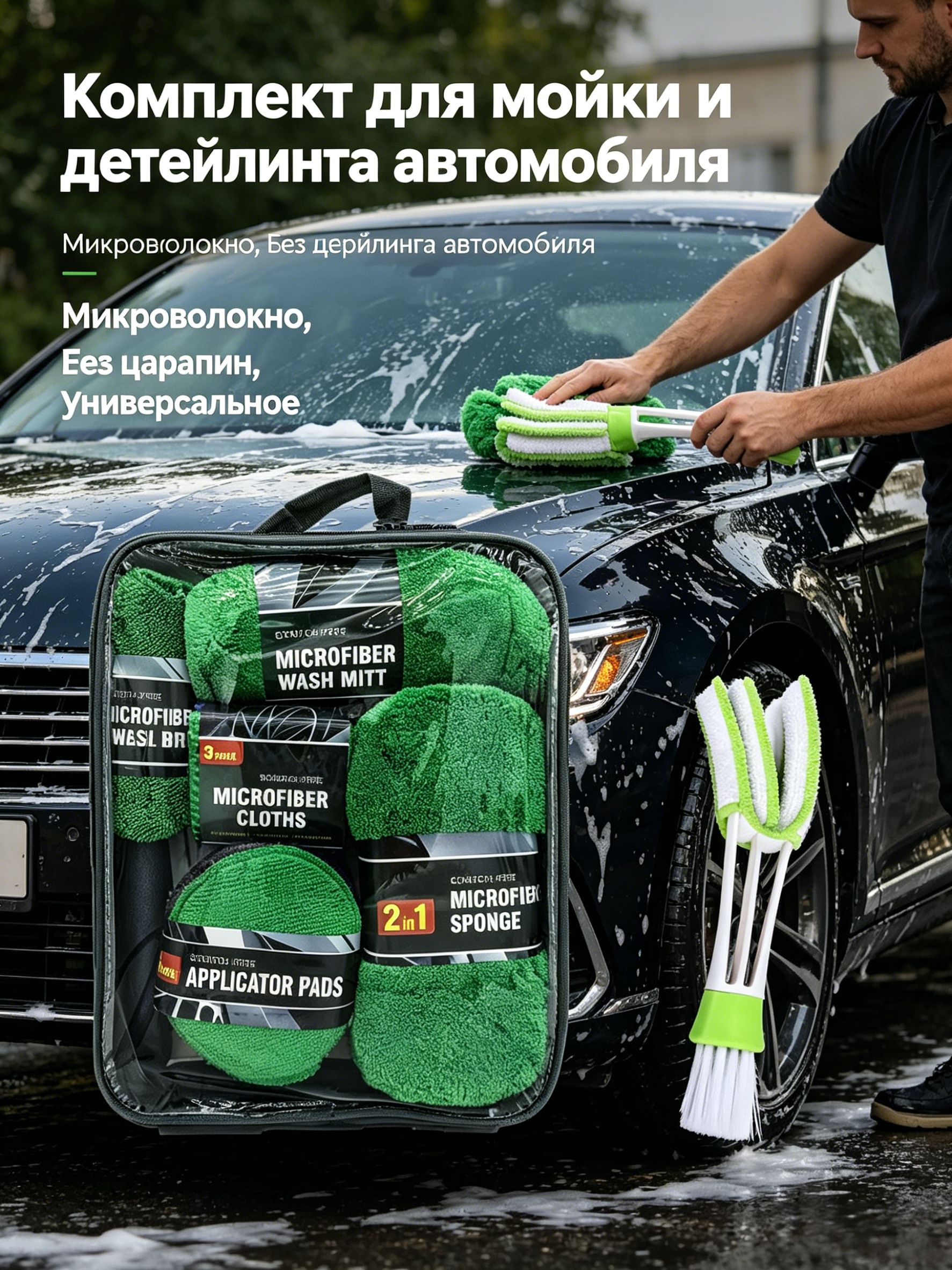 Набор автохимии Таблетки, 28 мл, 10 шт.