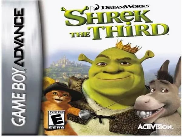 Игровой картридж Shrek 3 the Third (Шрек 3 Третий) GBA, рус.версия (Platinum) 64K-168