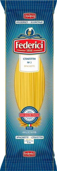 Макароны Federici Спагетти 400г