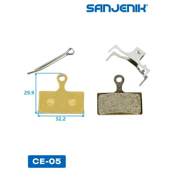Керамические тормозные колодки RB-D23 в упаковке для Shimano XTR, Deore XT, SLX, Alfine