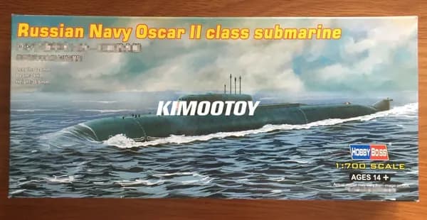 HOBBYBOSS 87021 1/700 Набор моделей пластиковых подводных лодок класса Оскар