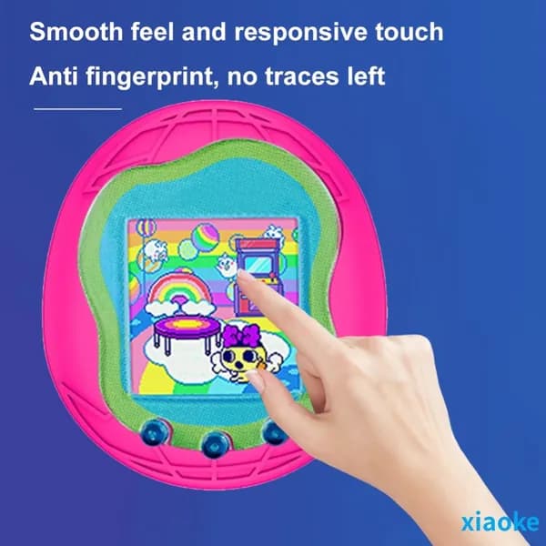 Силиконовый чехол для Tamagotchi Uni с кольцом и шнурком, водонепроницаемый, противоударный, светящийся в темноте