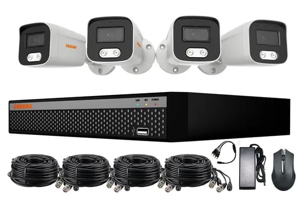 Комплект видеонаблюдения CARCAM 4CH XVR Kit 8104