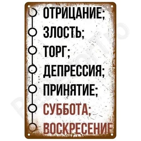 Металлический постер на стену, забавная надпись на русском языке о эмоциях, декор для дома в индивидуальном винтажном стиле, 20x30cm,2D Flat