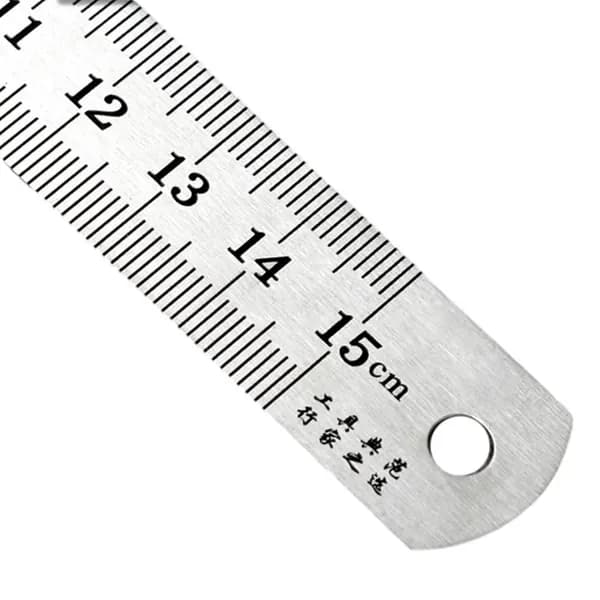 Линейка из нержавеющей стали, 15cm