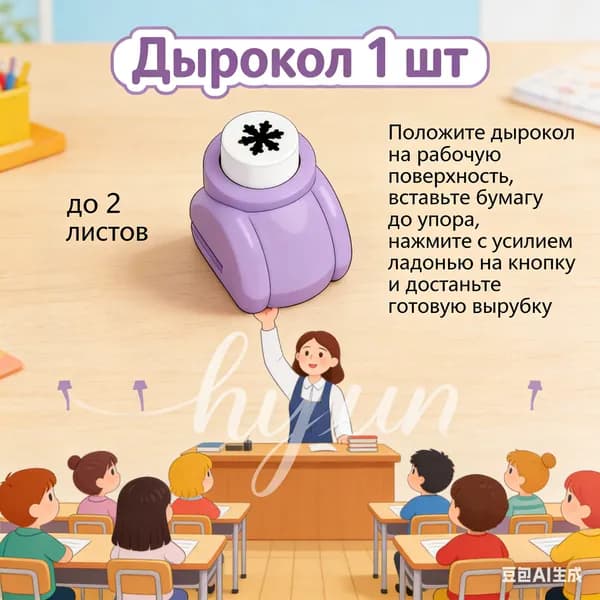Дырокол 1 шт.