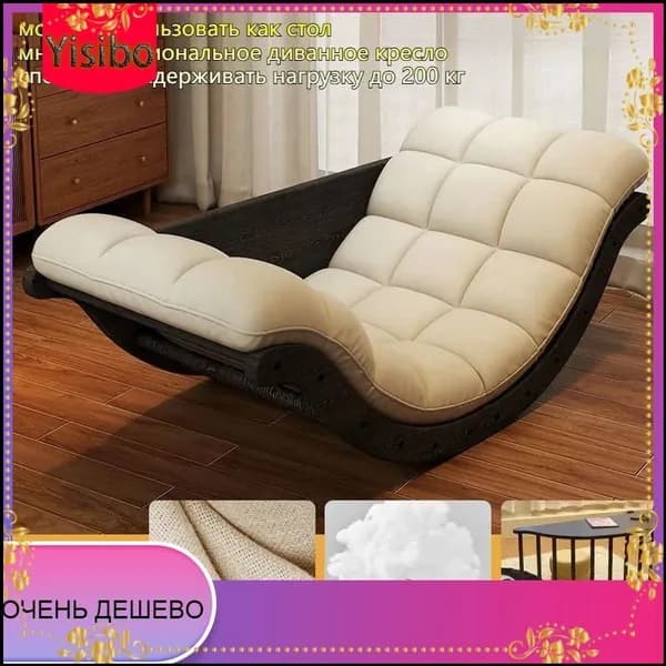Прямой диван 65х126х38 см,черный матовый, белый