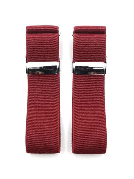 Армбенды GENTLETEAM бордовые, ширина 3,5 см